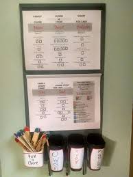 Chore Chart For The Family Chore Sticks For Cash 6 Steps