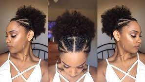 Braids Puff Ball Natural Hair Styles Afro Hairstyles Hair Styles