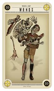 R Geroni Zombietarot Tarot Cards Art Tarot Wands Tarot