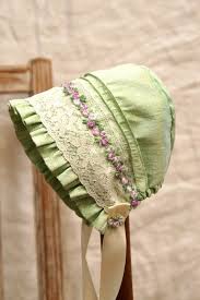 silk and lace baby bonnet infant photo prop vintage inspired bonnet layette baby hat newborn bonnet baby clothes bebek boneleri bebek dikis aksesuarlar