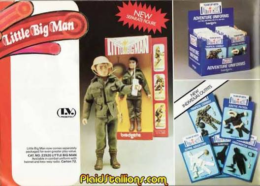 Palitoy Little Big Man I Madel Man I Army I 1975 Catalog I  Plaidstallions.com