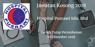 Hospital pusrawi is a specialist hospital owned by maiwp established in 1984. Pin On Iklan Jawatan Kosong
