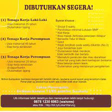 Tonton sampai habis agar mengerti persyaratan dan alamat lowongan yang ditawarkan jangan lupa like , share dan subscribe untuk informasi terupdate loker. Loker Purwodadi Lulusan Smp Lowongan Kerja Surabaya Gresik Sidoarjo Dan Sekitarnya 2021 Berkomentarlah Dengan Sopan Baca Info Loker Dengan Cermat Sebelum Bertanya Ikogeyaboz
