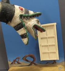 Whatever he says happens in the. Miniature Large Sand Worm Puppet Movie Prop From Beetlejuice 1988 Online Movie Memorabilia Archive Beetlejuice Halloween Beetlejuice Beetlejuice Sandworm