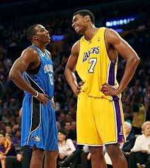 Andrew Bynum And Dwight Howard National Basketball Association Nba Basketball News