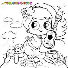 Dibujos Para Colorear Sirenas