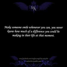 Just take a break, lean in to your special someone's ear, and whisper something short and sweet that lets them know how much you like kissing. Quotes About Making People Smile Quotesgram