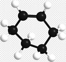 Fórmula esquelética da estrutura química do benzeno da molécula, MODELAGEM  3d, azul, nuvem, outros png | PNGWing