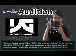 Experience The Yg Audition In Smule Youtube