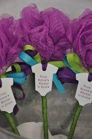 After the shower, when you are ready to use the fizz ball, simply peel the plastic off the fizz ball and the handle will come off with it. 26 Adorable Diy Baby Shower Favors That Are So Much Better Than Store Bought Unique Baby Shower Favors Unisex Baby Shower Baby Shower Themes