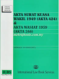Satu2nya artis yang saya suka. Akta Surat Kuasa Wakil 1949 Akta 424