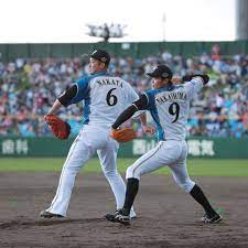 シンクロ lovefighters いちばん青い空にしよう キャプテンと選手会長 中田翔 中島卓也 何の練習 シンクロ 面白い 日本ハムファイターズ シンクロ 日本ハム