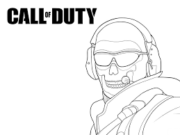 Simon printable coloring pages 11. Simon Ghost Riley Call Of Duty Coloring Page Free Printable Coloring Pages For Kids