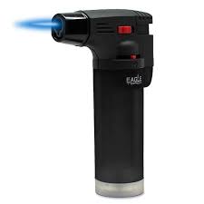 Culinary butane cooking torch lighter gun adjustable flame for baking bbq creme. Eagle Torch Gun Single Torch Lighter Black