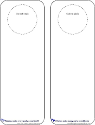 Door Hangers Door Hanger Template Door Hangers Diy Door