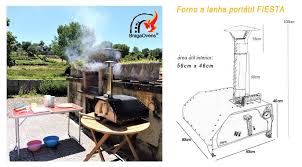 Pequeno Forno A Lenha Portatil Fiesta Da Bragaovens Forno A Lenha Portatil Lenha Forno A Lenha