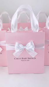 30 Elegant Baby Shower Bags With Satin Ribbon Handles Bow And Etsy In 2021 Baby Shower Bags Baby Shower Gift Bags Baby Girl Shower Gifts