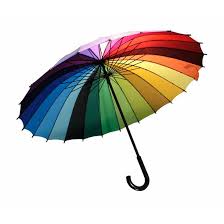 Our iconic umbrella polka returns this season and boasts a slim silhouette that can easily fit into your everyday handbag so you never have to get caught in the defy the unpredictable weather and take our signature umbrella with you wherever you go. Color Wheel Umbrella Umbrella Umbrella Designs Color Wheel