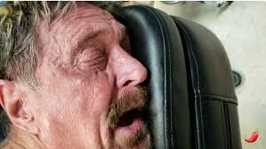 In 2019, mcafee tweeted that he would not kill himself. John Mcafee Gets Large Painful Back Tattoo Of Skycoin Logo Coinspice