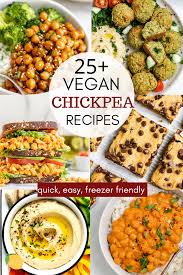 25 Easy And Delicious Vegan Chickpea Recipes Eat With Clarity In 2020 Vegan Chickpea Recipes Chickpea Recipes Chickpea Recipes Easy