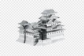 Papiergebäude zum ausdrucken / mags papiermodelle card models :. Himeji Burg Metall Papier Gebaude Lot Echte Burg 3d Drucken Die Architektur Schwarz Und Weiss Png Pngwing