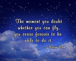 Peter Pan Quote About Flying Peter Pan Quotes Fly Quotes Time Quotes