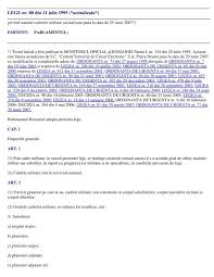 Din partea ix din o.u.g. Lege Nr 80 Din 11 Iulie 1995 Actualizata Isu Bihor