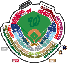 Genuine Nationals Stadium Seating Chart For Concerts Shea