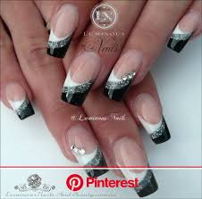 In today's nail art tutorial, i'll show you how to make 10 different and new silver nail designs with the nail polish you. Party Perfect Black White Nail Designs The Most Beautiful Ideas White And Silver Nails Luminous Nails Silver Nails Clara Beauty My