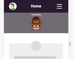 So, let's try to play the animation only on hover by adding this: Pull To Re Flesh Pull To Refresh Animation With Svg And Javascript Jquery Plugins