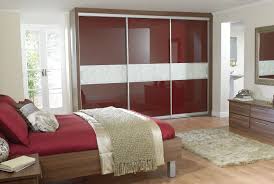 Daring And Dashing Designs Make Your Bedroom Delightful Red And White Bedroom Furniture Fitted Bedrooms Wardrobe Interior Design
