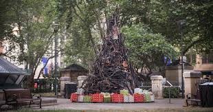 Australia shares in traditional holiday practices such as decorating the christmas tree, singing in the lead up to christmas, australian's count the days using a chocolate advent calendar, which has. The Burnt Christmas Tree Campaign In Australia Highlights The Devastation Of Recent Brush Fires Branding In Asia Magazine