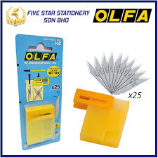 The country maintains a constant economical scale due to the. Olfa Blades For Professional Standard Knife 6mm 4mm Art Design Knife Kb Shopee Malaysia