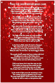 Twas The Night Before Jesus Came This Poem Is Not Entirely Scriptural But It Contains A Powerful Messa Christmas Poems Christmas Thoughts Christmas Lyrics