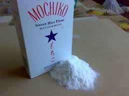 Mochiko Is Rice Flour That S Glutinous Is Mochiko Rice Flour Rice Cake Recipes