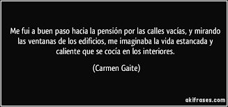 Fundado el 15 de marzo de 1904. Me Fui A Buen Paso Hacia La Pension Por Las Calles Vacias Y