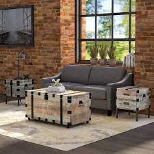 Modern glass coffee table sets with storage for living room. 17 Stories Rigina 3 Piece Coffee Table Set Reviews Wayfair