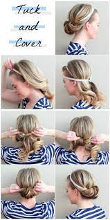 The Tease And Tie Hair Styles Five Minute Hairstyles Long Hair Styles