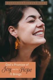 God's Promise of Joy and the Hope It Brings