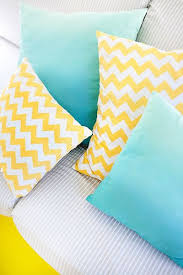 Throw Pillows And Camper Cushions Bella Pop S Vintage Camper Choosing The Perfect Cushion Ht Cushion Inspiration Camper Cushions Chevron Cushions