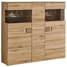 Sideboards sind praktische ordnungshelfer in jedem raum. Highboard Mit Eiche Massiv Hier Entdecken