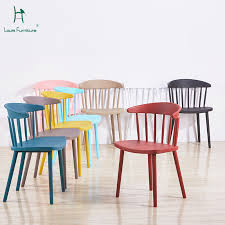 Adding modern dining chairs to your space can be the pop of style and sophistication that you need! Simple Modern Nordic Style Windsor Chair Plastic Dining Chair Back Chair Balcony Hotel Reception Negotiation Office Chair Buy At The Price Of 49 00 In Aliexpress Com Imall Com