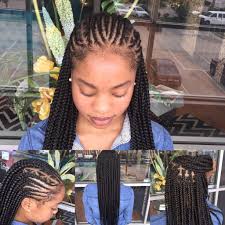 Although its intricate weave may appear complicated, creating your own french braid is a simple process. Elegante Schwarze Frisuren Zopfe Neu Frisuren 2018 Cornrow Hairstyles Hair Styles Hair