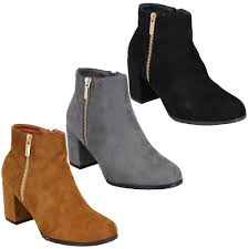 Originating from the bush, our range of women's boots and shoes is purposefully designed as a versatile, stylish and classic addition for the modern woman with global taste. Ladies Chelsea Boots Womens Suede Look Block Heel Shoes Ankle Zip Casual Winter Ebay