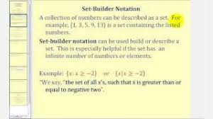 ( ) what type of brackets are used when it is an open interval (where the point is not included) ? 1 1 Interval And Set Builder Notation Hunter College Math101