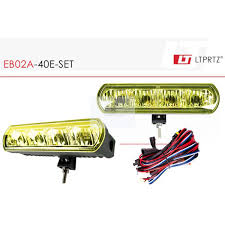 Mir fällt immer wieder auf, dass manche leute ihre nebelscheinwerfer auch dann eingeschaltet haben, wenn überhaupt kein nebel ist. 2 St 40w Lightpartz Led Arbeitsscheinwerfer Nebelscheinwerfer Orange