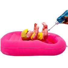 Items will fit baby born dolls and smaller. Buy Kanghuang Inflatable Changing Table Bath Baby Basin Newborn Baby Wash Hair Bathtub Pvc Non Slip Easy To Clean S Online In Taiwan B08j88zmz1