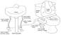 Inside Toilet Bowl Parts
