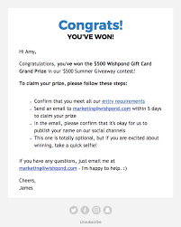 Maybe you would like to learn more about one of these? 5 Proven Ways To Announce Notify Contest Winners With Examples