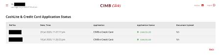 Activation also can be done easily through online by. How To Apply Credit Card Online Through Cimb Clicks